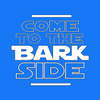 Come to the bark side text add on for Bark Wars Star Wars Blue Dog Bandana made by Royal Collections and Co.
