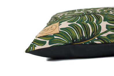 Monstera Leaves Dog Bed Cover