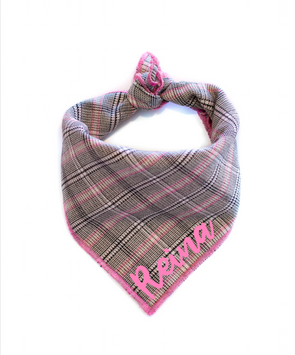 School Girl Dog Bandana made by Royal Collections and Co.