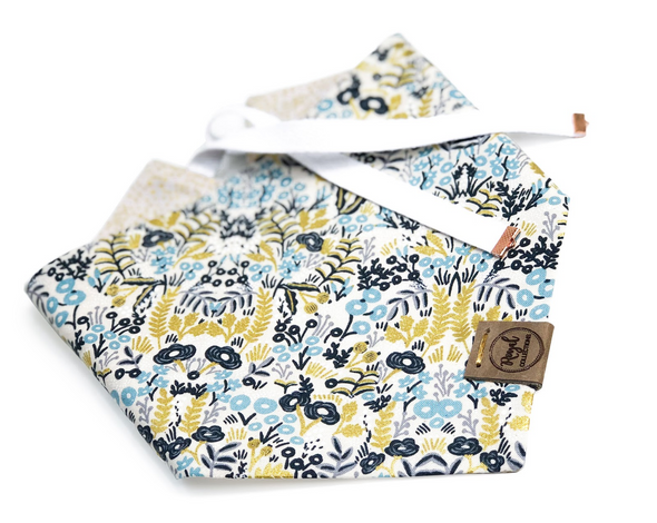 Date Night Reversible Dog Bandana made by Royal Collections and Co.