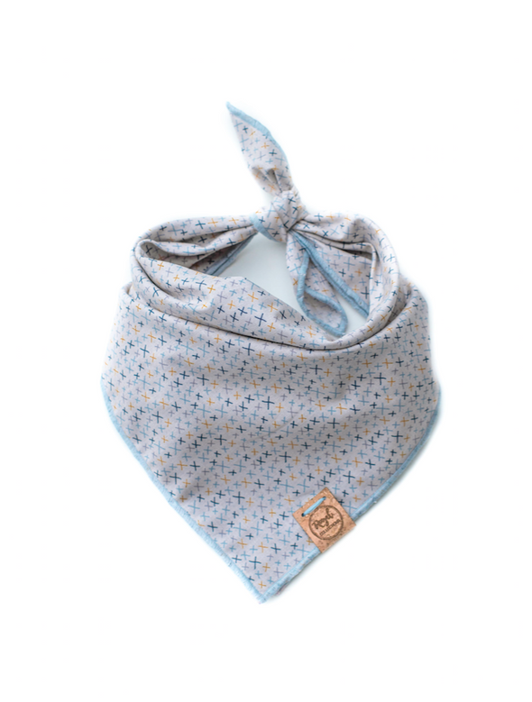 Muted Summer Dog Bandana made by Royal Collections and Co