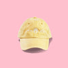 Summer Lovin' Dog Mom Hat - Mustard sold by Royal Collections and Co. made by Dapper Paw